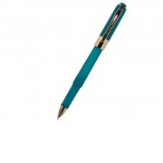 Ручка пластиковая шариковая Monaco, 0,5мм, синие чернила, морская волна