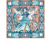 Платок Царевна Лебедь