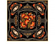 Платок Тагильский поднос