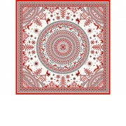 Платок Мезенская роспись