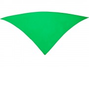 Шейный платок FESTERO треугольной формы, ярко-зеленый