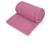 Плед флисовый Polar, пыльно-розовый