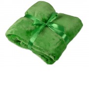 Плед мягкий флисовый Fancy, зеленый