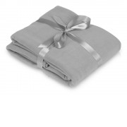 Плед Dolly из флиса, серый