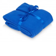 Плед Dolly из флиса, синий