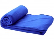 Плед Huggy в чехле, ярко-синий