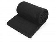 Плед флисовый Polar, черный