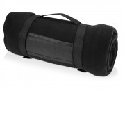 Плед Нежность, черный (P)