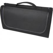 Покрывало для пикника Salvie из переработанной пластмассы пластика, черный