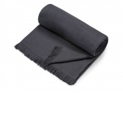 Плед Lina133x180 см., 100% хлопок, серый