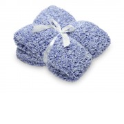 Плед флисовый Ally, темно-синий