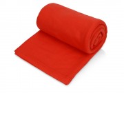 Плед из флиса Polar XL большой, красный