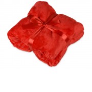 Плед мягкий флисовый Fancy, красный