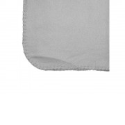 Плед BERING из гладкого флиса плотностью 200 г/м2 с чехлом в тон, серый