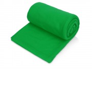 Плед флисовый Polar, зеленый