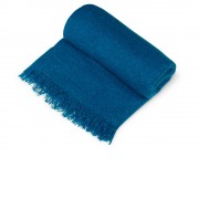 Плед акриловый Mohair, синий