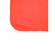 Плед BERING из гладкого флиса плотностью 200 г/м2 с чехлом в тон, красный