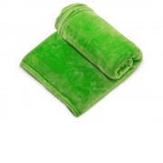 Плед флисовый Copy, зеленый