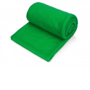 Плед из флиса Polar XL большой, зеленый