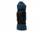 Флисовый плед DANERIS с антипиллинговой обработкой, темно-синий