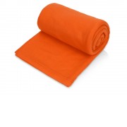 Плед флисовый Polar, оранжевый