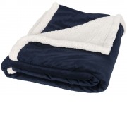 Плед Lauren, темно-синий/белый