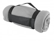 Плед Нежность, светло-серый