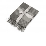 Плед акриловый Gaufre, серый