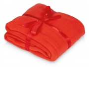 Плед Dolly из флиса, красный