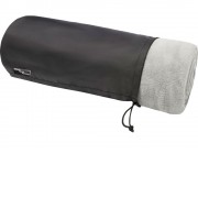 Плед Lily из синтетического трикотажного полотна из вторичного ПЭТ, серый