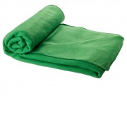 Плед Huggy в чехле, зеленый