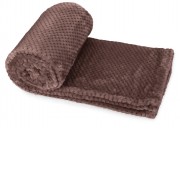 Плед Фолд, шоколадный (P)