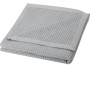 Вафельное одеяло Abele 150 x 140 см из хлопка, серый