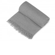 Плед акриловый Mohair, серый
