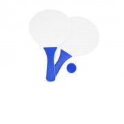 Набор FEROE для игры на пляже (2 ракетки и мячик), белый/королевский синий