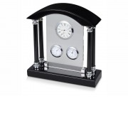 Погодная станция Нобель: часы, термометр, гигрометр