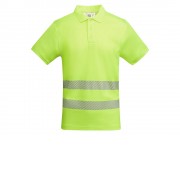 Рубашка поло Atrio мужская, неоновый желтый