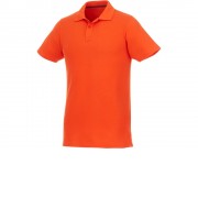 Мужское поло Helios с коротким рукавом, оранжевый