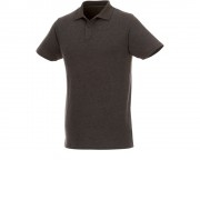 Мужское поло Helios с коротким рукавом, темно-серый