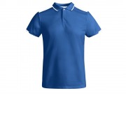 Рубашка-поло Tamil мужская, королевский синий/белый