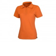 Calgary женская футболка-поло с коротким рукавом, оранжевый