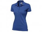 Рубашка поло First женская, классический синий