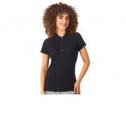 Рубашка поло First женская, черный