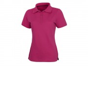 Calgary женская футболка-поло с коротким рукавом, фуксия