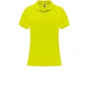 Рубашка поло женская Monzha, неоновый желтый
