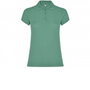 Рубашка-поло Star женская, темный ментол