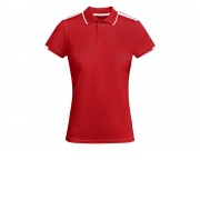 Рубашка-поло Tamil женская, красный/белый