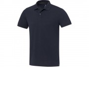 Emerald поло унисекс с коротким рукавом из переработанных материалов Aware™. - Нейви