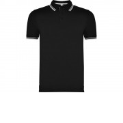 Рубашка поло Montreal мужская, черный/белый