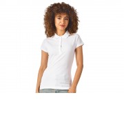 Рубашка поло First женская, белый